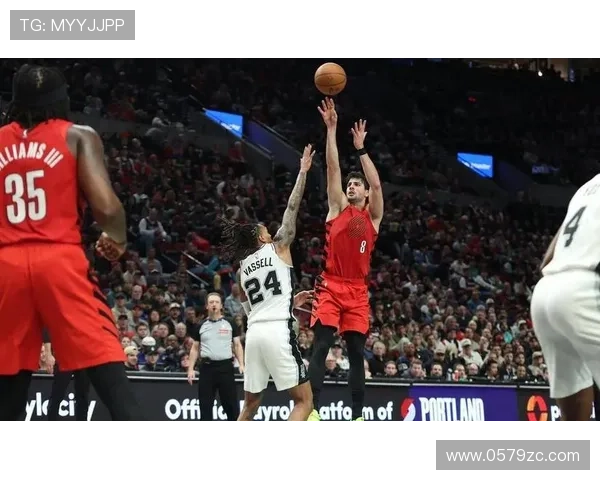 开拓者遗憾败给马刺 阿夫迪亚29分领衔